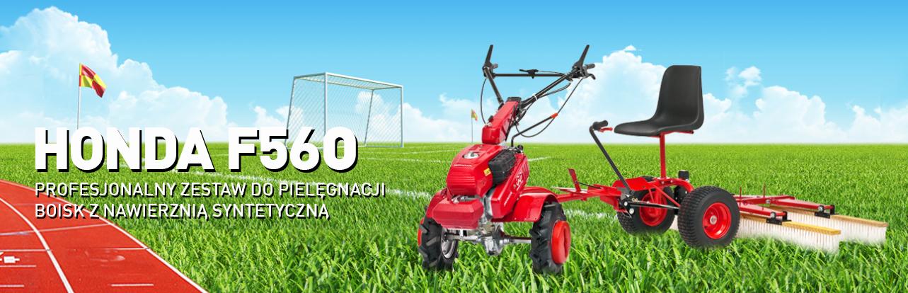 Honda F560 - profesjonalny zestaw do pielęgnacji boisk z nawierzchnią syntetyczną